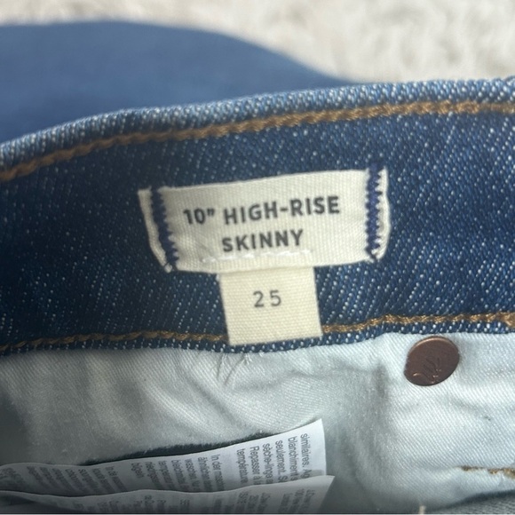 Madewell 10’ High Rise Skinny Jeans NWT - Picture 11 of 16
